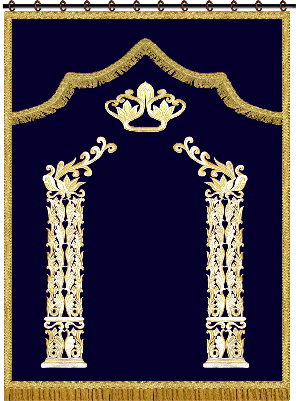 Torah ark cover, paroches, parochet