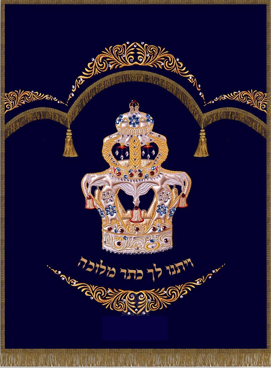 Torah ark cover, paroches, parochet