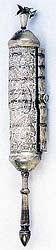 Netafim sterling silver megillah case