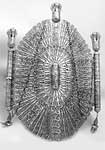 Gershi sterling silver Torah breastplate