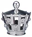 Bier sterling silver Torah crown