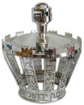 Bier sterling silver Torah crown