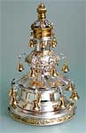 Netafim sterling silver Torah crown