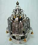 Netafim sterling silver Torah crown