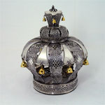 Netafim sterling silver Torah crown