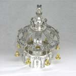 Netafim sterling silver Torah crown