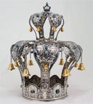 Netafim sterling silver Torah crown