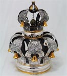 Netafim sterling silver Torah crown