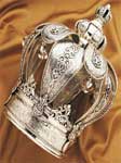 Netafim sterling silver Torah crown