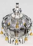 Netafim sterling silver Torah crown