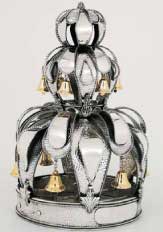 Netafim sterling silver Torah crown