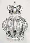 Netafim sterling silver Torah crown