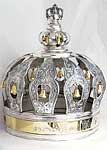 Netafim sterling silver Torah crown