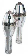 Bier sterling silver Torah rimonim